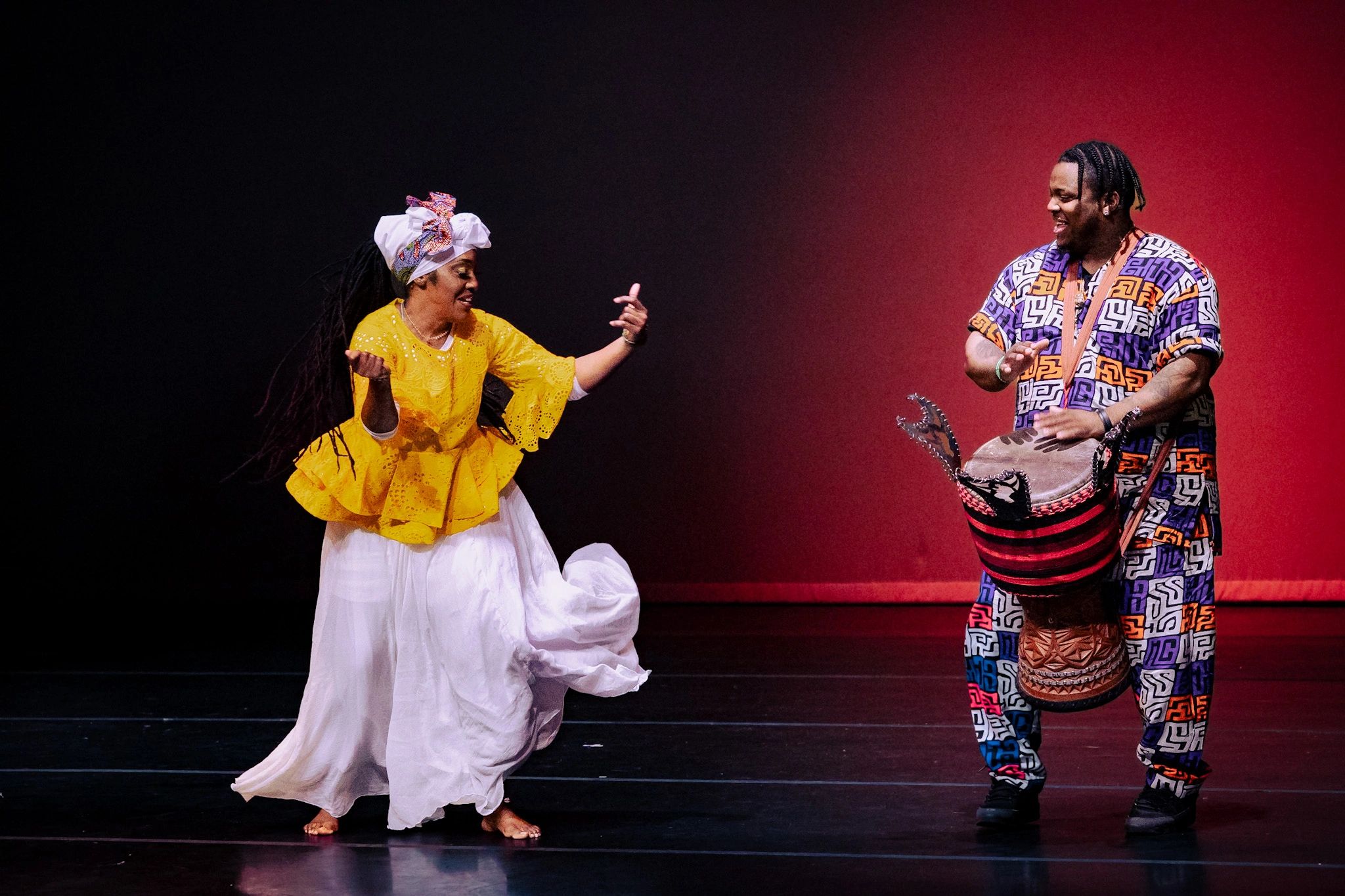 Kwanzaa cultural dance performance